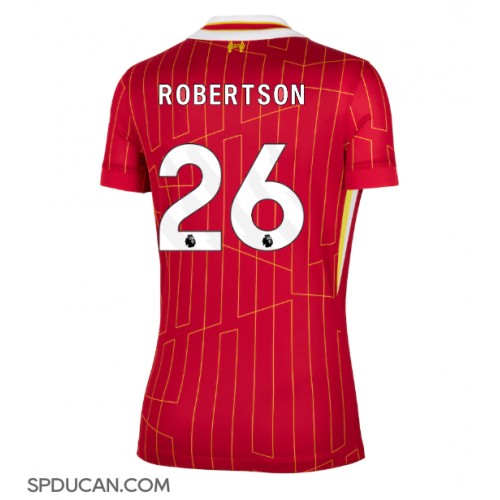 Zenski Nogometni Dres Liverpool Andrew Robertson #26 Domaci 2024-25 Kratak Rukav